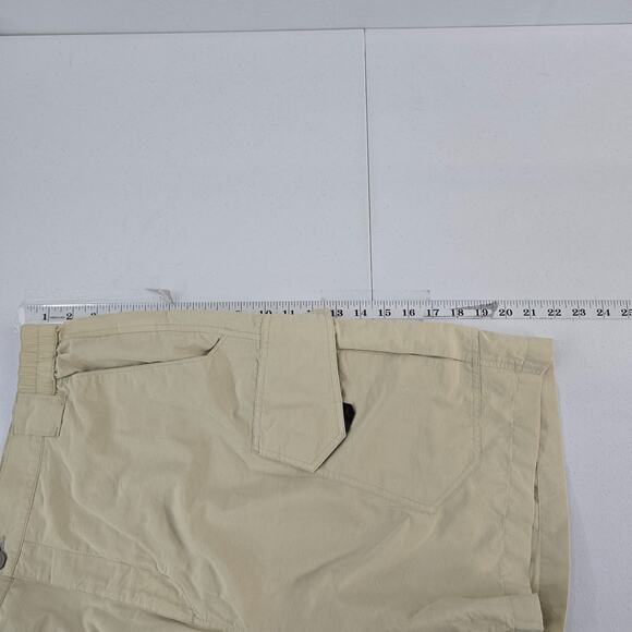 Simms Fishing Products Men’s Cargo Shorts Tan Nylon Blend Outdoor Utility L 5978 - Picture 6 of 13